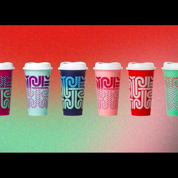 Starbucks Dining Starbucks Reusable Color Changing Hot Cup Set 6pk Poshmark